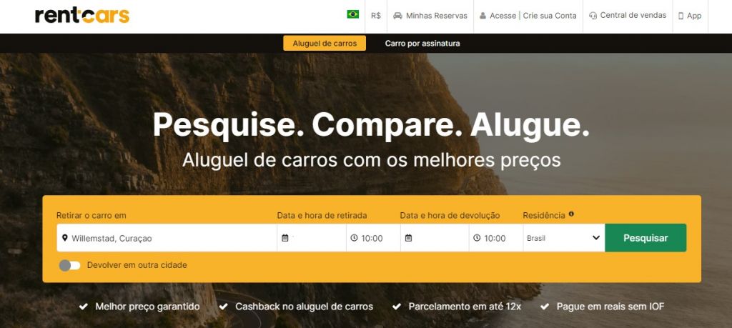 Rentcars é confiável? Descubra se vale a pena alugar carro