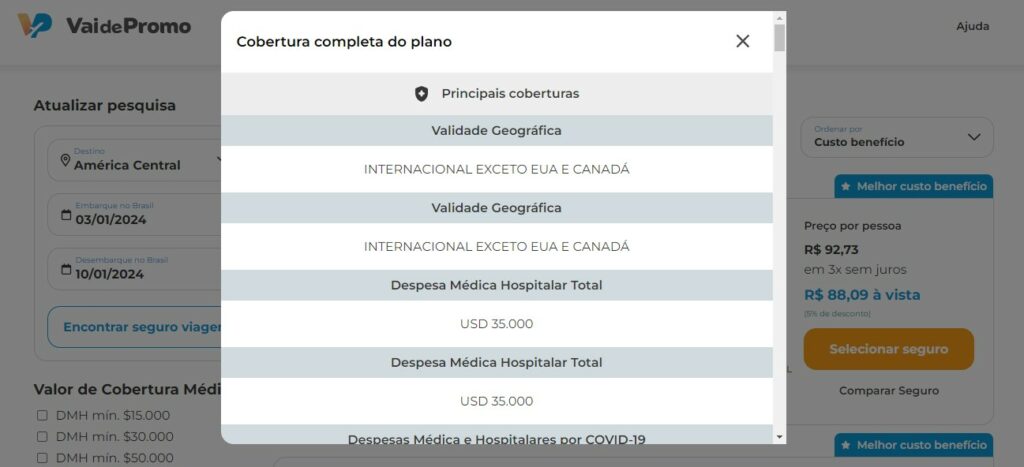 Compare os seguros - Dicas de Curaçao