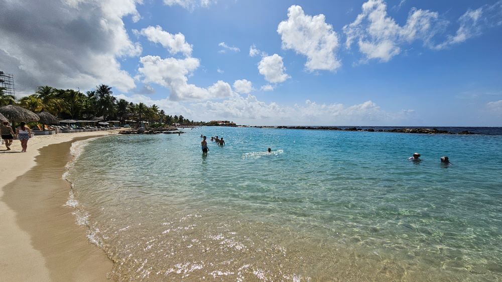 Praia em Mambo em Curaçao- Melhor de Curaçao